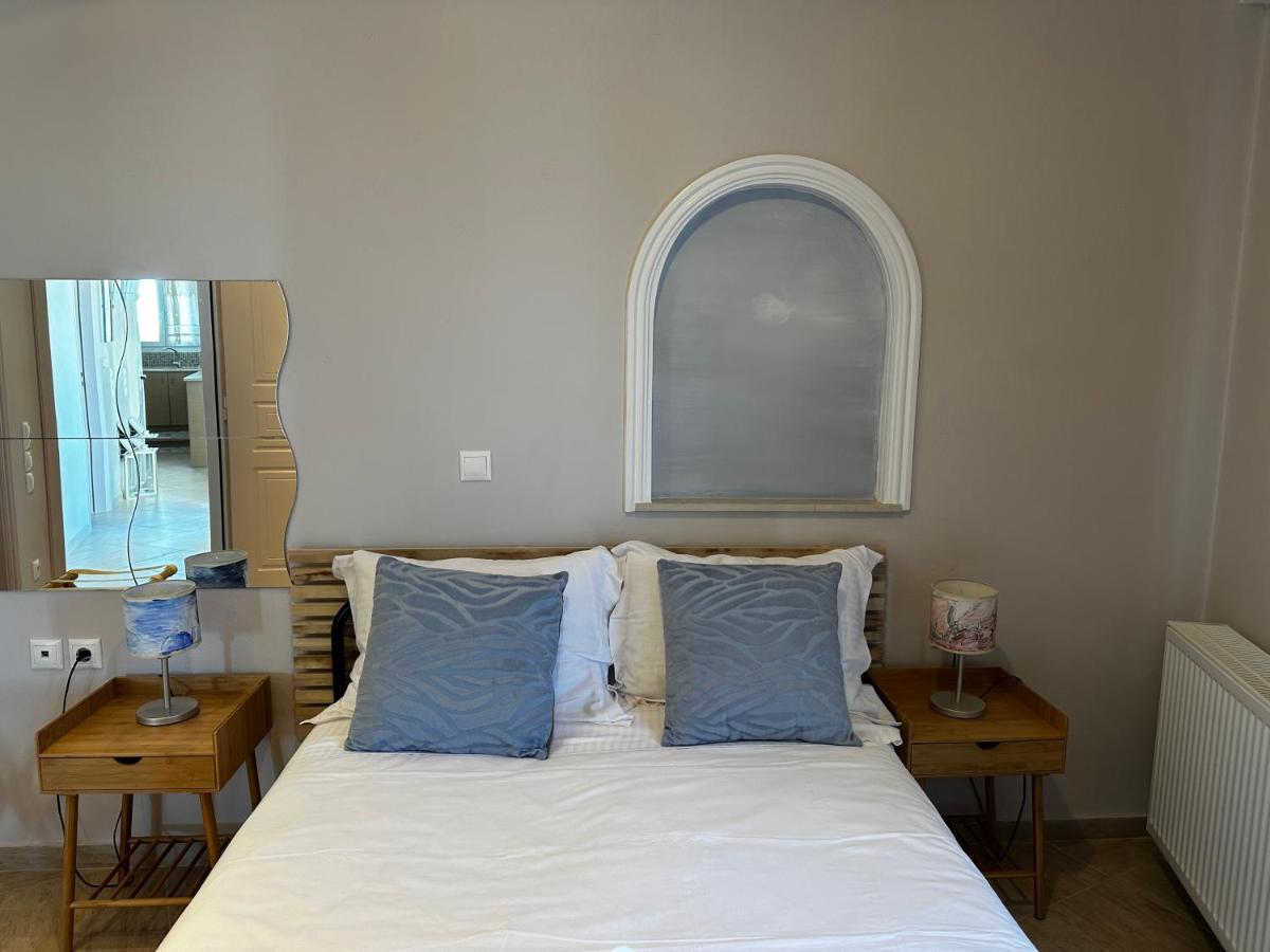 Veldi Art - Kamari Beach Apartment 费拉 外观 照片